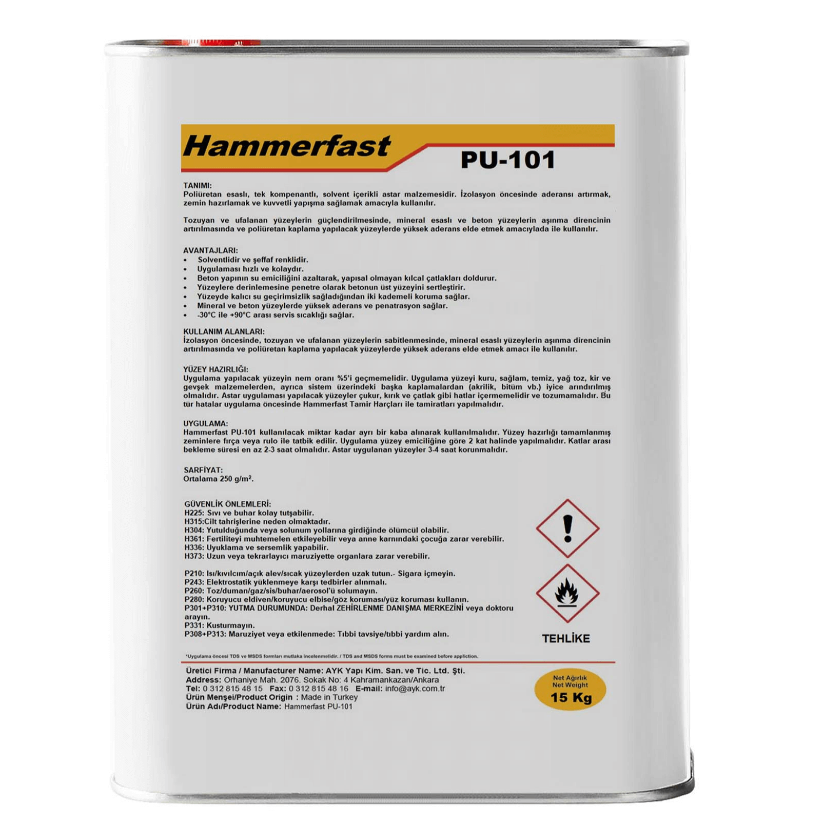 Hammerfast PU 101 