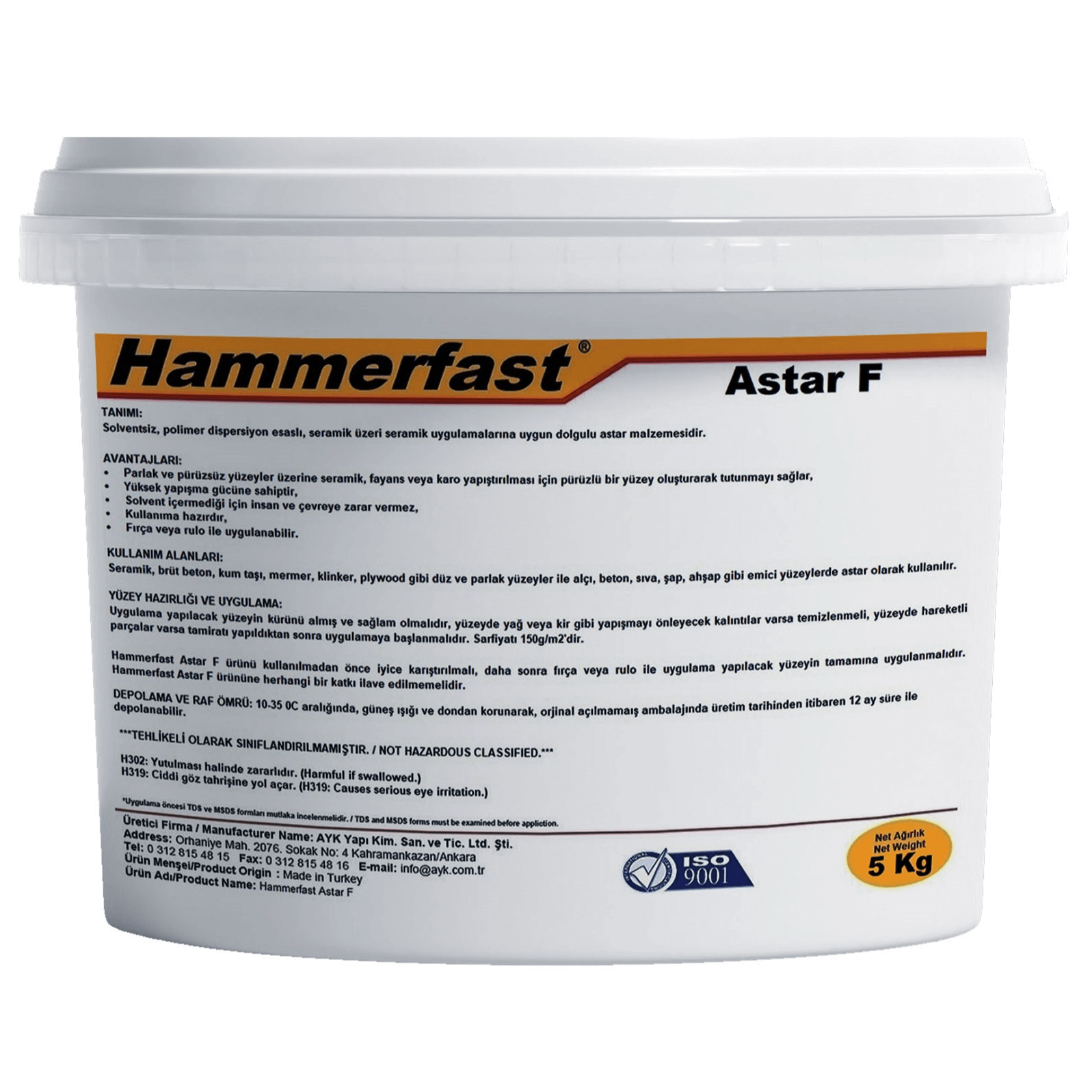 Hammerfast Astar F