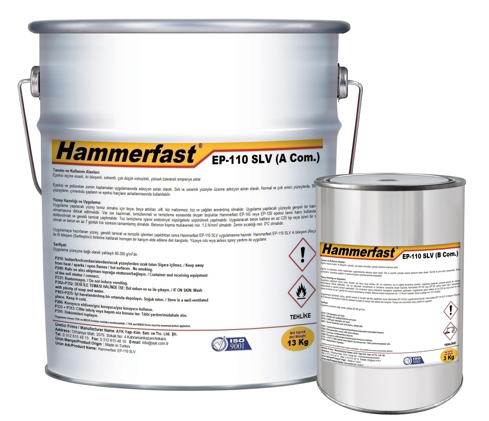 Hammerfast EP 110 SLV
